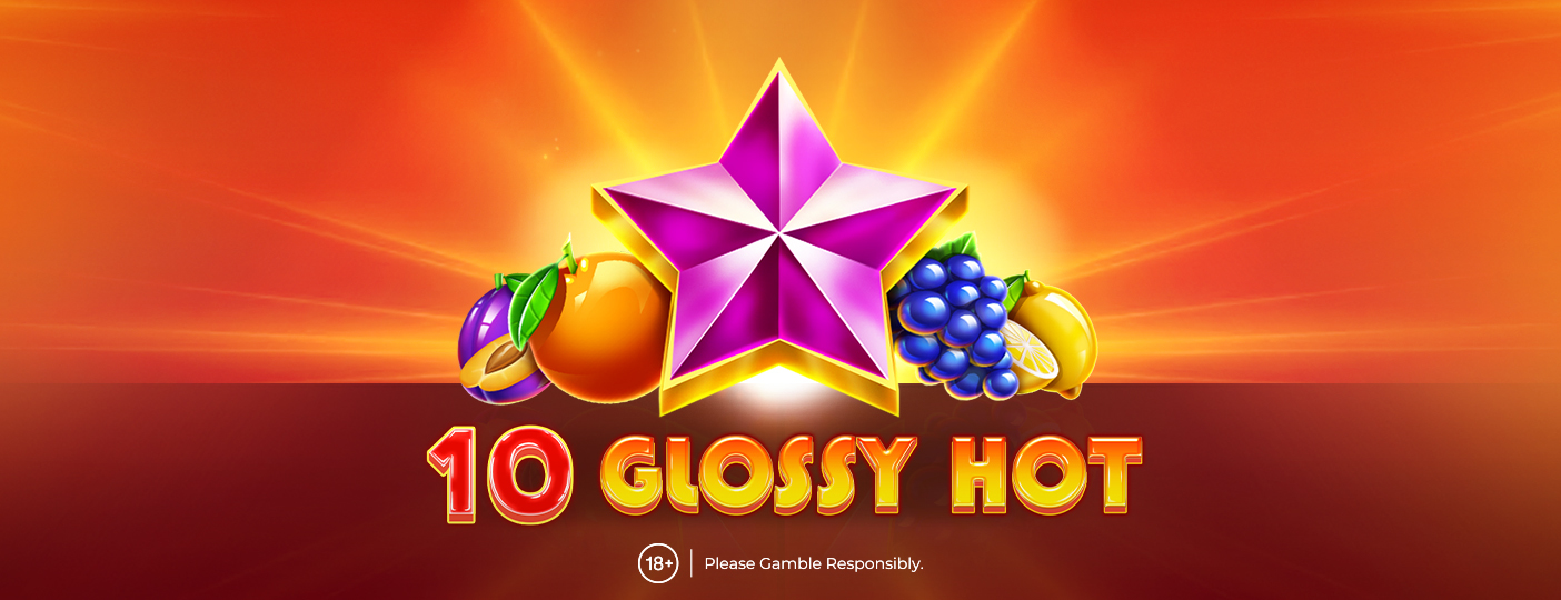Online Casino Fruits Slot 10 Glossy Hot by Amusnet - Gaming Provider