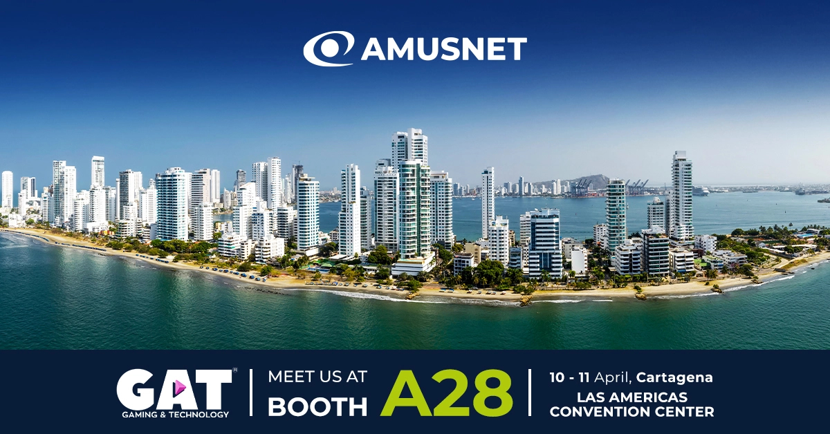 Amusnet at the 25th GAT Expo Cartagena: Driving Excellence as an All-Casino Solutions Provider