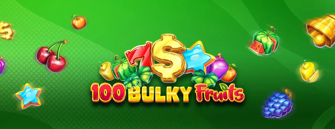 Online Casino Fruits Slot 100 Bulky Fruits by Amusnet - Gaming Provider