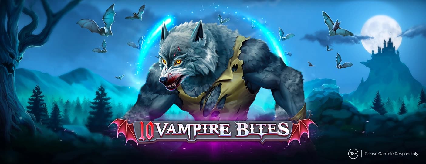 Online Casino Featured Slot 10 Vampire Bites by Amusnet - Gaming Provider