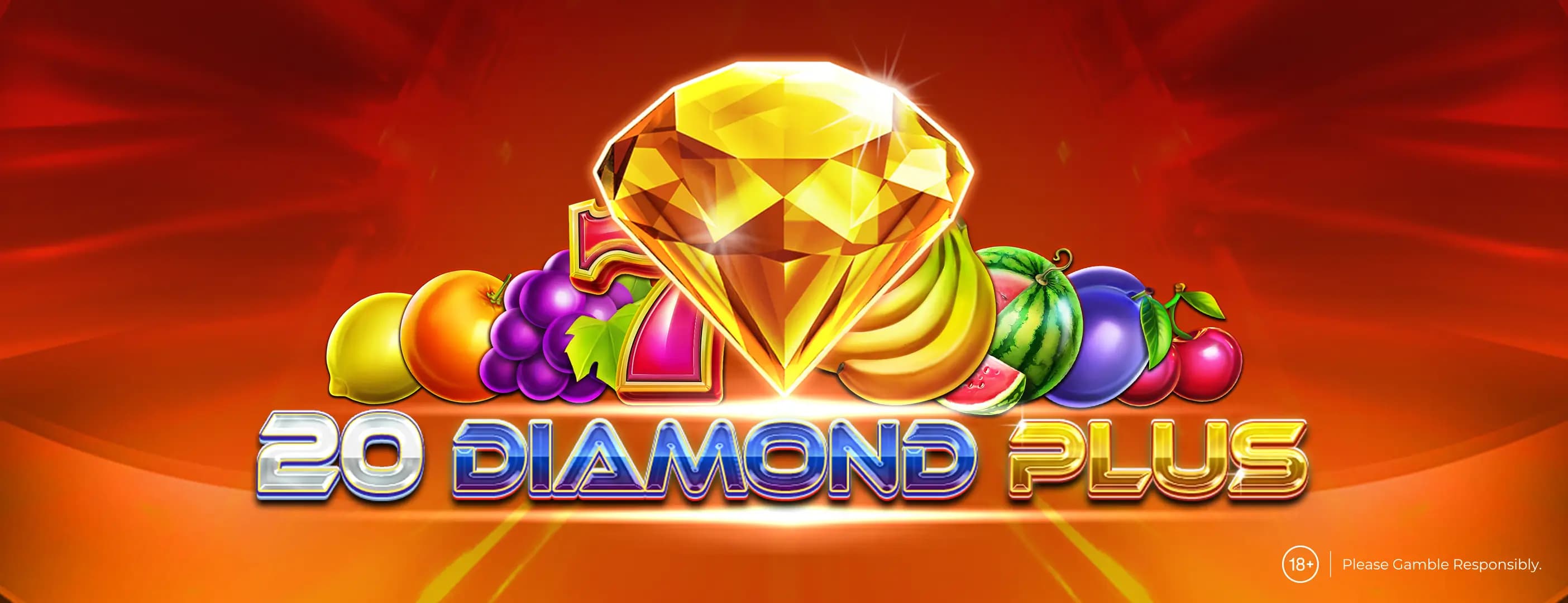 Online Casino Fruits Slot 20 Diamond Plus by Amusnet - Gaming Provider