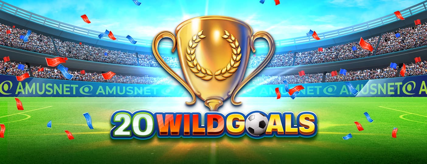 Online Casino Featured Slot 20 Wild Goals by Amusnet - Gaming Provider