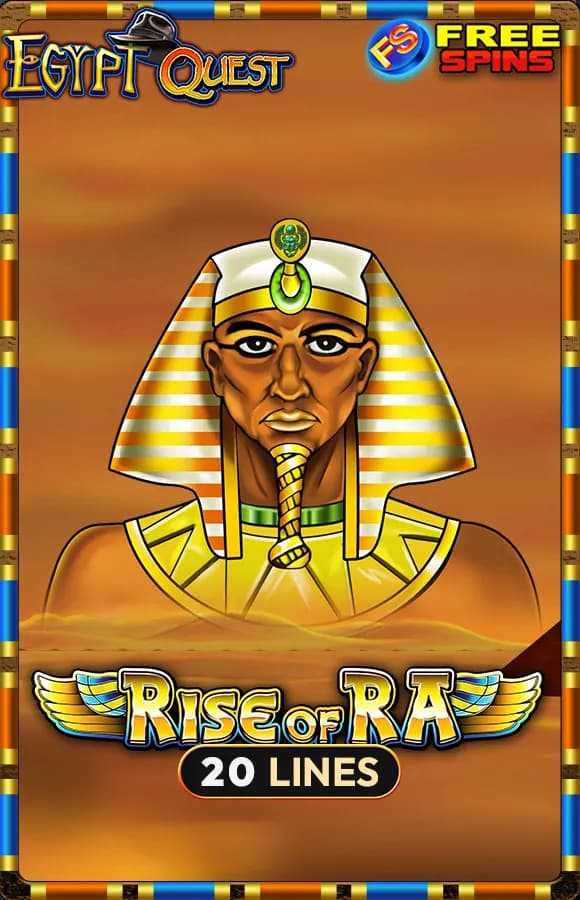 Online Casino Egypt Quest Featured Slot Rise of Ra Egypt Quest by Amusnet - Gaming Provider