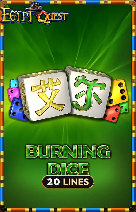 Online Casino Egypt Quest Dice Slot Burning Dice Egypt Quest by Amusnet - Gaming Provider