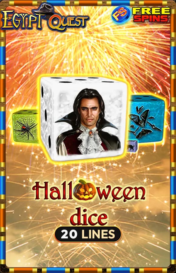 Online Casino Egypt Quest Dice Slot Halloween Dice Egypt Quest by Amusnet - Gaming Provider