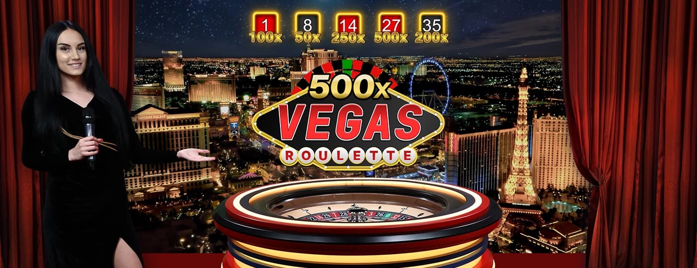 Live Casino Game Vegas Roulette 500x by Amusnet  - Gaming Provider