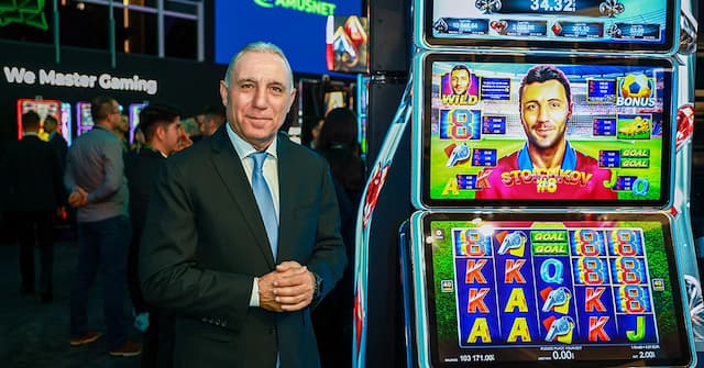 Amusnet and Hristo Stoichkov’s Partnership Takes Center Stage at ICE Barcelona 2025